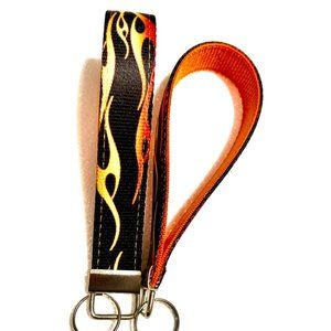 Inferno Flame Orange Key Fob